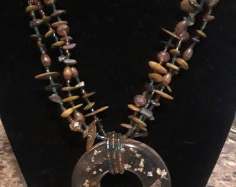 Beaded Statement Necklace