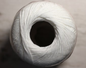 Aunt Lydia's Crochet Thread Fashion 3 White
