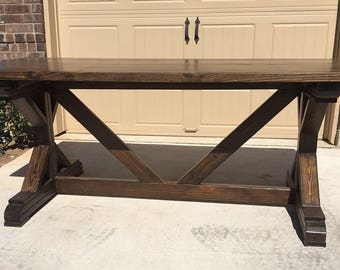Custom Farmhouse Dining Table