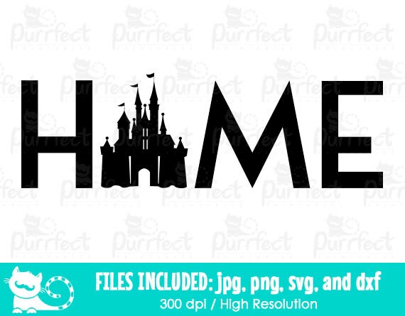 Download Disney Castle Home SVG Disney Digital Cut Files in svg dxf