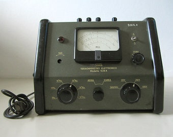 Italian Vintage Teraohmmeter