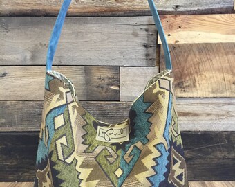 Large Native American Hobo Shoulder Bag