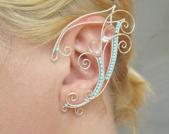 Pair of elf ear cuffs Waterfall