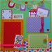 Summer Children Sweet Happy Premade Scrapbook Page