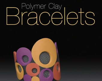 Book Polymer Clay Bracelets