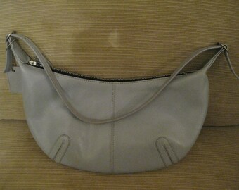 Latico Powder Blue Genuine Leather Hobo Handbag