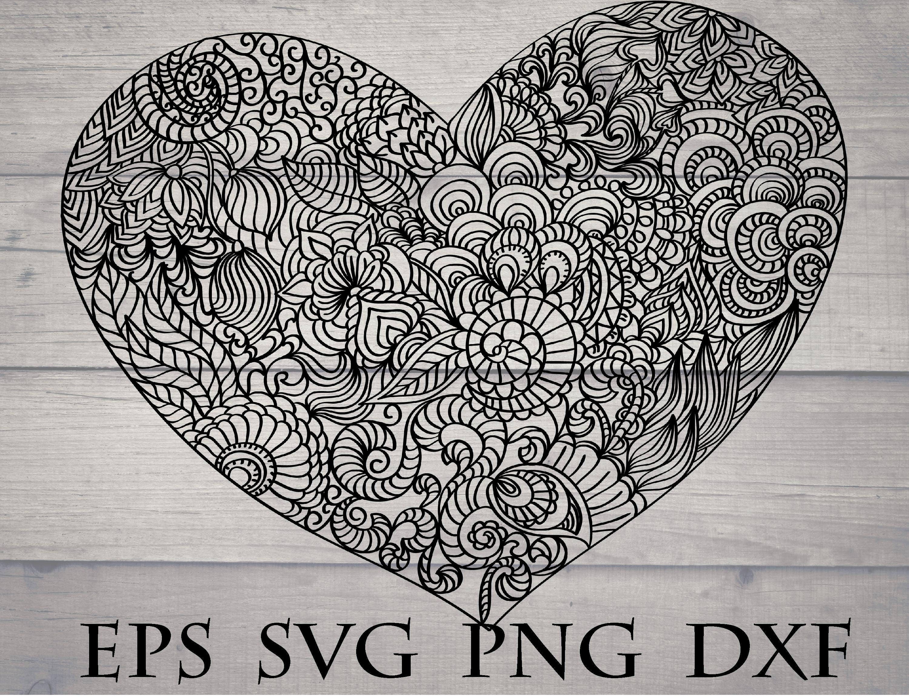 Free Free Mandala Heart Svg Free 42 SVG PNG EPS DXF File