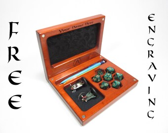 The Player's Vault V4, Accessory Holder, Dice, Dice Box, Dice Case, Dice Tray, DND, D20, Dungeons and Dragons, RPG, Pathfinder, Miniatures