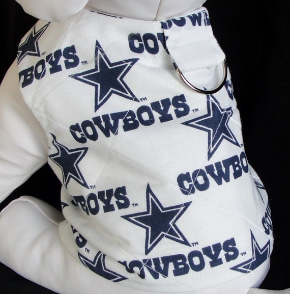 Dog Sports Harness Dallas Cowboys Pet Jacket Dallas Cowboy