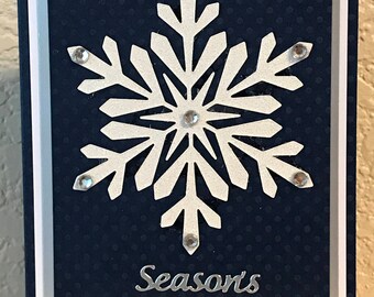 Snowflake Christmas Card