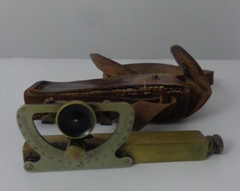 Antique Short and Mason Ltd London Level Meter, Antique Tool Level, Transit Survey Level, Antique Transit Survey Level Short and Mason, Tool