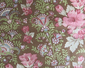 vintage floral patchwork fabric