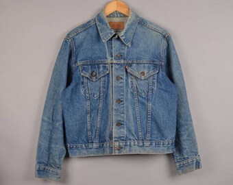 vintage levis denim jacket, light blue levis jacket, levis sherpa,levis denim jacket, vintage levis,80's levis acid washed jacket,streetwear