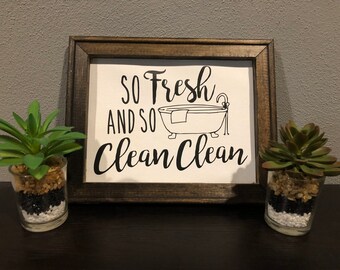So Fresh and So Clean Clean Wall Hanging