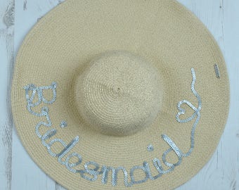Serafina 'Bridesmaid' Wide Brim Floppy Sun Hat