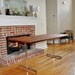 Beautiful Danish Rosewood Dining Table with Chrome Base, Mid Century Modern, attr. to KNOLL