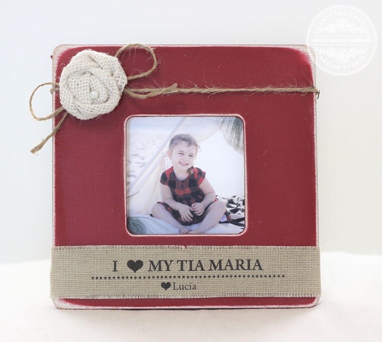 Tia Tio Gift Personalized Picture Frame For Aunt Tia Tio Gift Personalized Picture Frame For Aunt Uncle In Spanish Holiday Niece Nephew