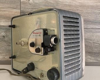 Vintage 1950's / 1960's Authentic Kodak 500 Brownie Movie 8 MM / F/1.6 Lens Projector, Comes with Original Instructions