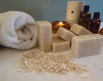 organic oatmeal handmade soap