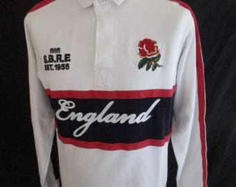 Serge Blanco white Polo size L to-62