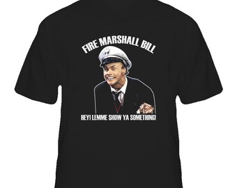 In Living Color Fire Marshall Bill Funny T Shirt