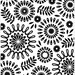 Discontinued - Darice® Embossing Folder Borders - Circles Floral - 4.25" x 5.75", scrapbooking, card making, invitations, greeting cards