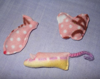 Peach CATNIP CAT TOYS for your cat to enjoy!