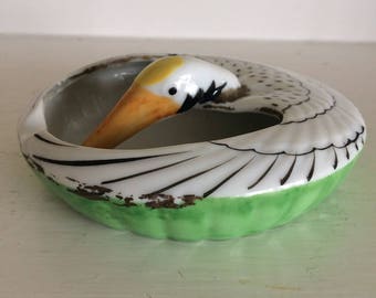 Vintage Snow Goose Ashtray /Trinket