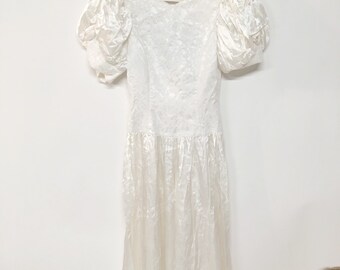 vintage bohemian prairie girl dress