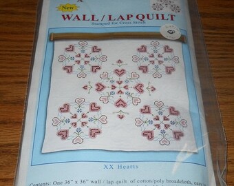 20% Off Jack Dempsey Needle Art Kit~Wall/Lap Quilt~#739 Pattern #16 For Hand Embroidery