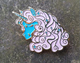 Pastel Unicorn soft enamel pin