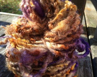 Golden Royal HandSpun and Hand Dyed Yarn