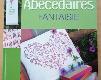 Book - alphabet fancy sylvie Teytaud cross-stitch