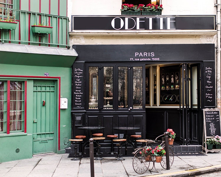 Paris Photography Pastry Shop Patisserie Odette Fine Art