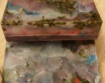 Lavender Rosemary Glycerin Shea Butter Soap