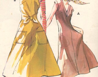 SALE* KWIK SEW 623, Bust 34-37". Ladies Scoop Neck/Vneck Flared Pullover Dress/Jumper, Uncut Vintage Kwik Sew Kerstin Martensson pattern