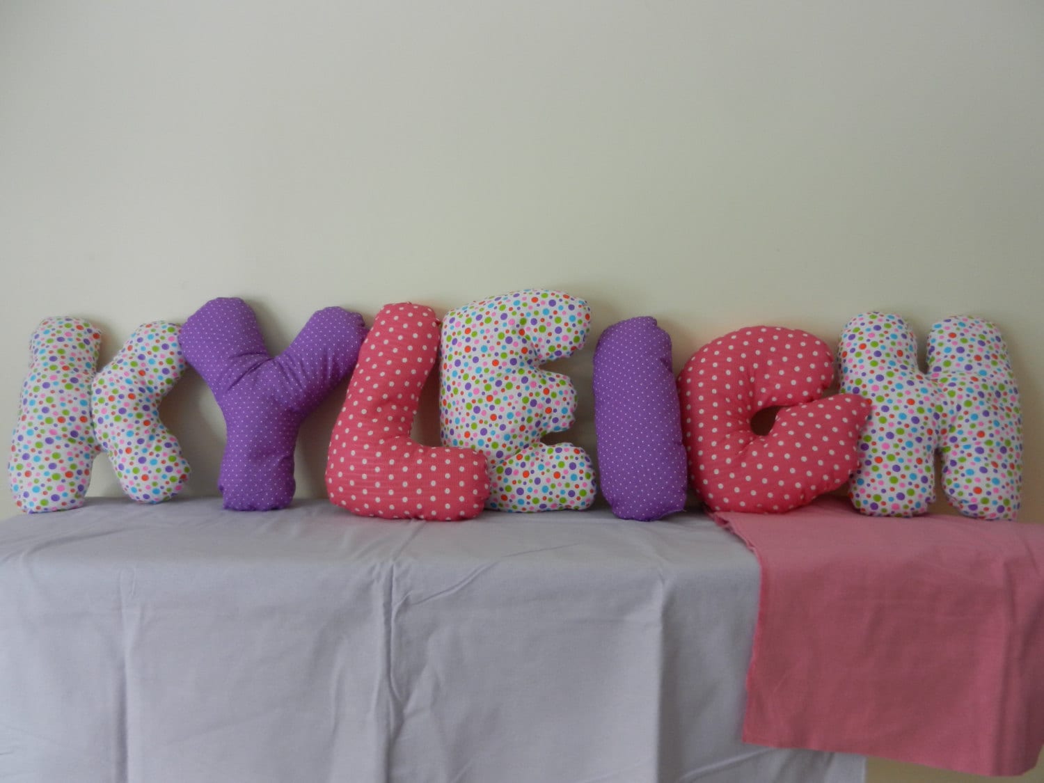 letter pillows