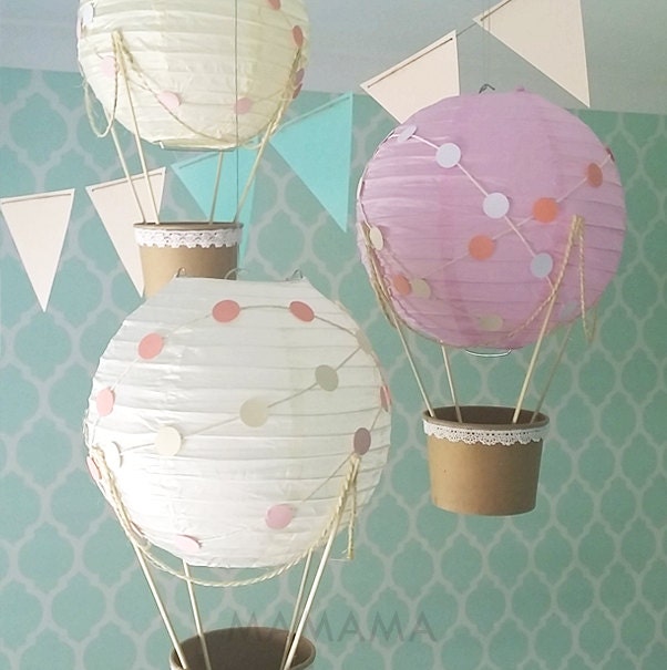 whimsical hot air balloon decoration diy kit nursery decor whimsical hot air balloon decoration diy kit nursery decor