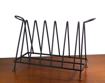Modernist magazine rack 1950 - Modernist newspaper stand