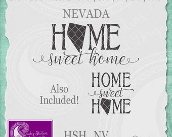 Free Free Nevada Home Svg 603 SVG PNG EPS DXF File