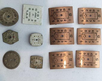 Vintage Watch parts for steampunk crafts #1