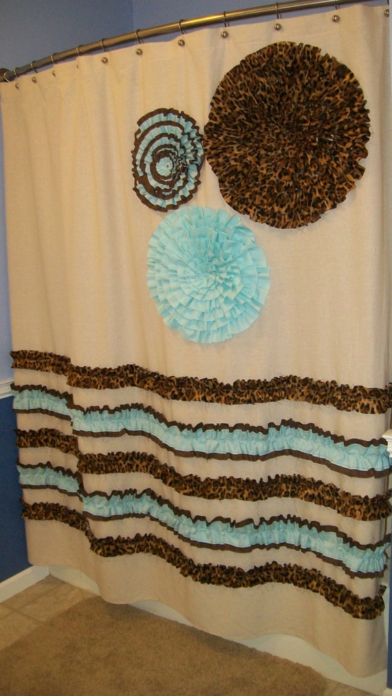 Bczbt43 Brown Curtain Zebra Bathroom Themes Today 2020 12 21 Download Here