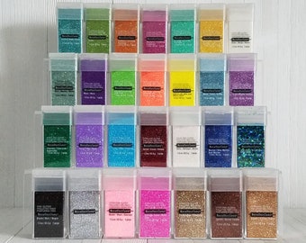 Recollections Extra Fine Glitter - 1.5 oz - Various Colors Choices! Glitter for Tumblers, Glitters for Cups, Glitter for Scrapbooking