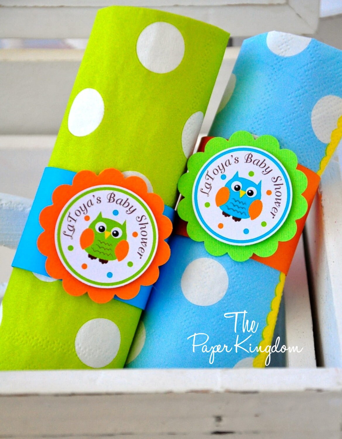Owl Napkin Rings Owl Baby Shower