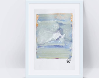 Art painting Abstract painting Landscape painting Abstract wall art White painting Pastel painting Blue painting Abstract art Original art