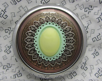Compact Mirror Scrumptious Comes With Protective Pouch Bridesmaid Gift