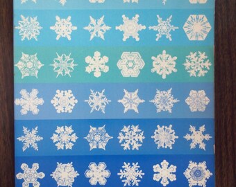 Snow Crystals by W. A. Bentley and W. J. Humphreys (2453 Illustrations), Dover Publications