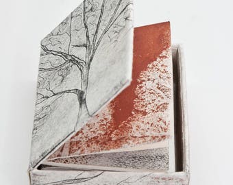 Artists' book "Trees in a Box"