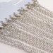 BULK 12 pcs Cable Chains with Lobster Clasp 24" Silver Tone - CHN35