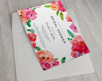Summer Fields Invitation Design